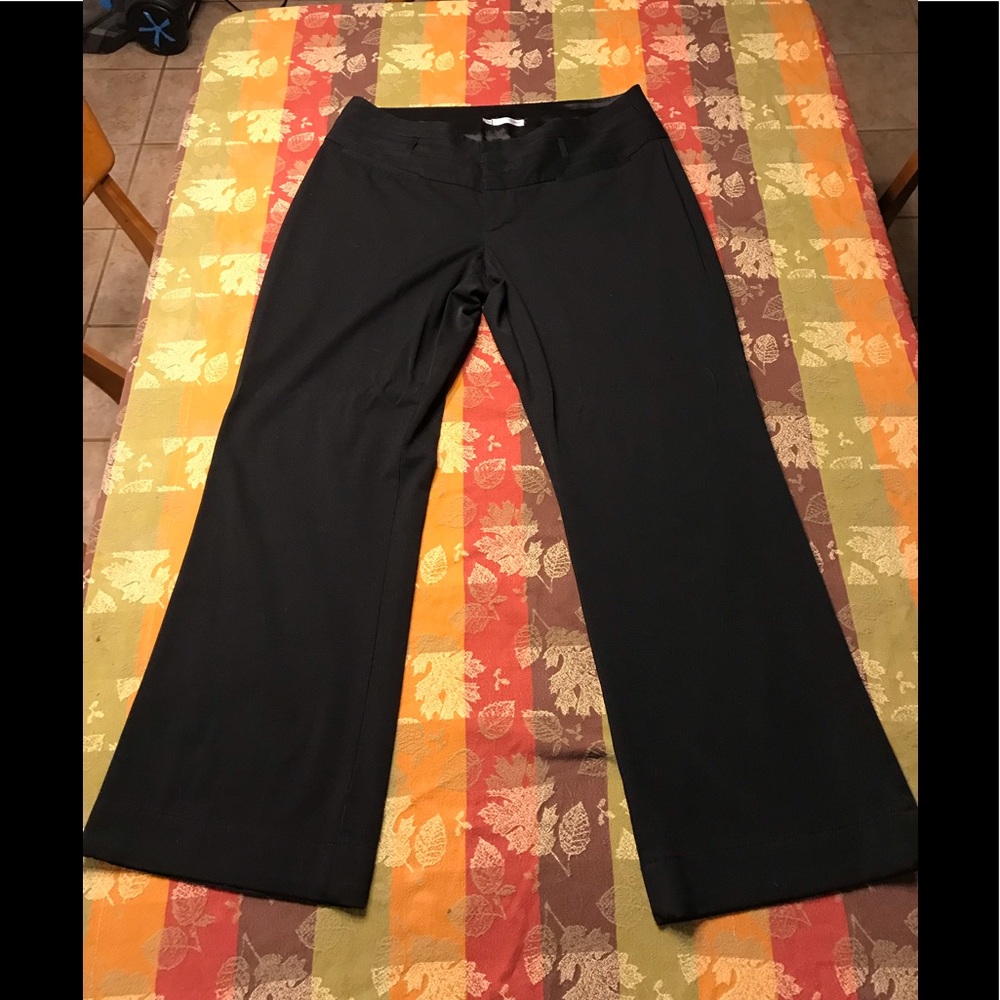 Black Maurcies dress pants